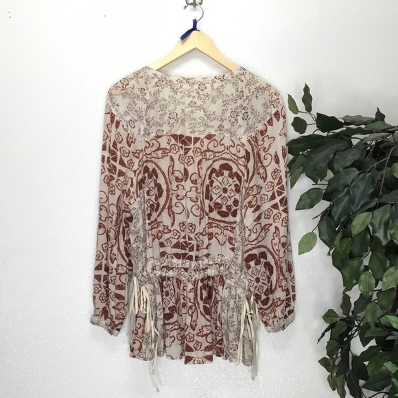 Free People Boho Tunic Top - Picture 10 of 11